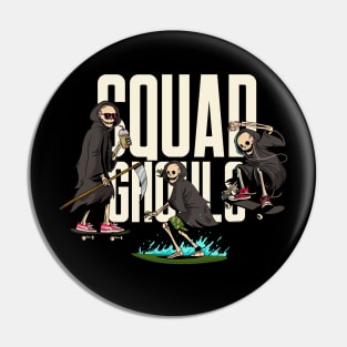 Squad Ghouls- Funny Halloween Pin