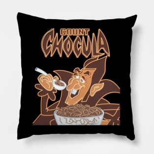 Count Chocula neon sign Pillow