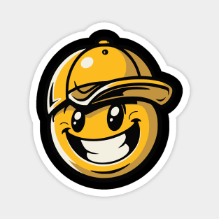 Hip-Hop Smiley Magnet