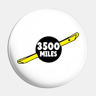 onewheel 3500 Miles Pin