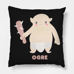 Kawaii Ogre Monster Pillow