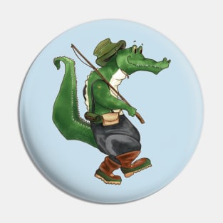 Gone Fishin' Pin