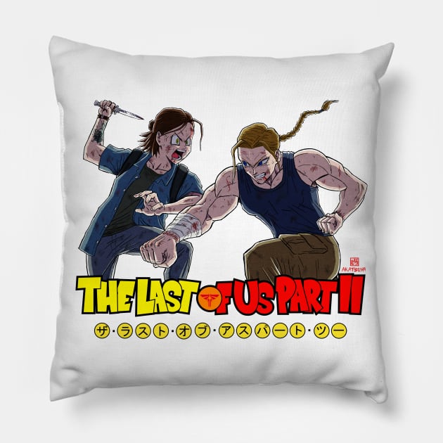 The Last of Us Part II x Dragon Ball Z Pillow by Akatsuya