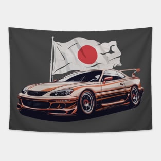 Lexus SC 430 (Z40) - Japanese Flag Tapestry