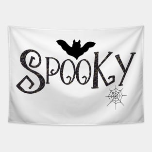 Spooky bat design for Halloween Tapestry