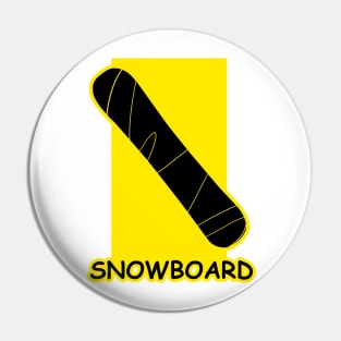 snowboarding Pin