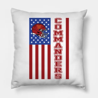 Commanders Football Team Pillow