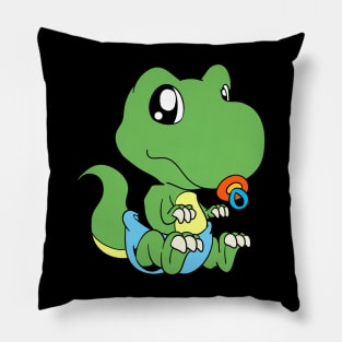 Kawaii Baby Dinosaur Pillow