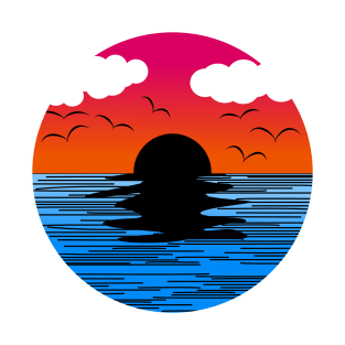 Retro Sunset T-Shirt