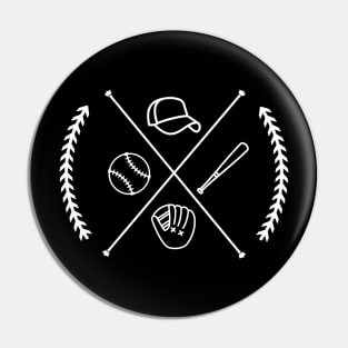 Baseball - Equipment Pin