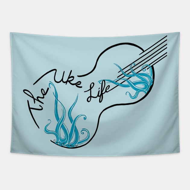 The Uke Life: under the sea Tapestry by Gypsy Girl Design