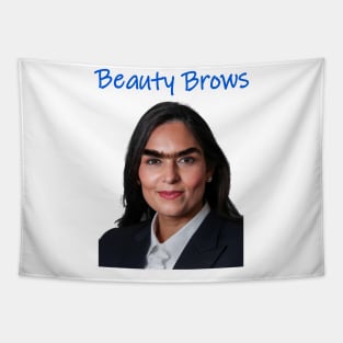 Priti Patel Beauty Brows Tapestry