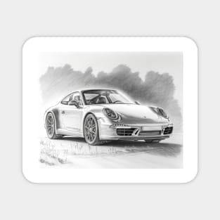 Porsche 911 2020 Magnet