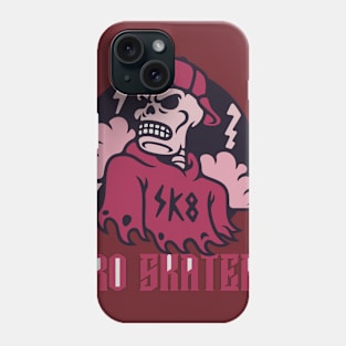 Pro skaters skull 03 Phone Case