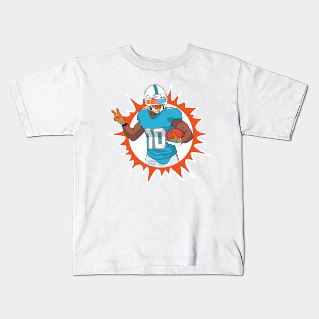 rsclvisual Tyreek, Peace, and Miami Kids T-Shirt