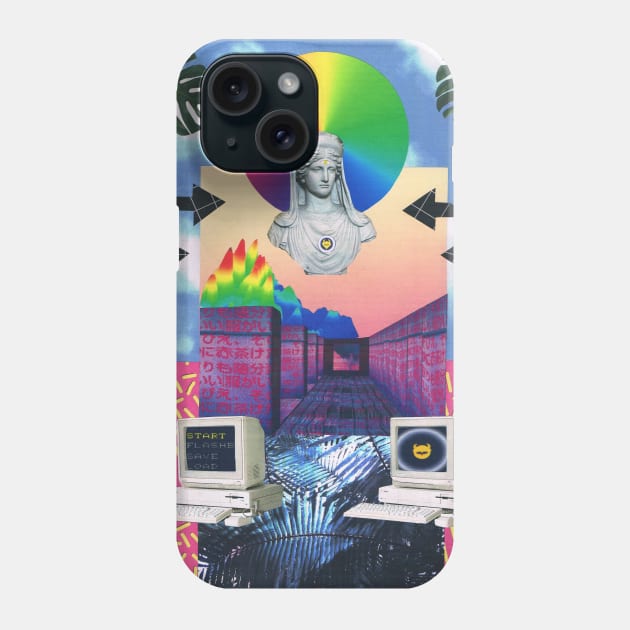 Vaporwave 4 Phone Case by Oxxygene