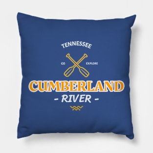 CUMBERLAND RIVER TENNESSEE T-SHIRT Pillow