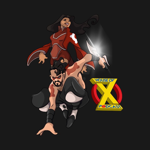 House of X Podcast Hosts by Matthew Harrison by Warpath_Dylan