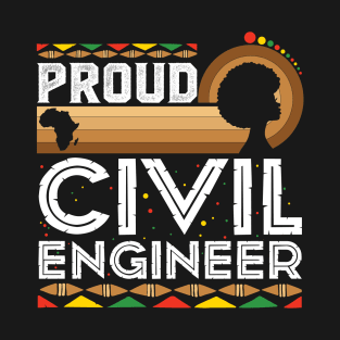 African American Engineer - black history month T-Shirt