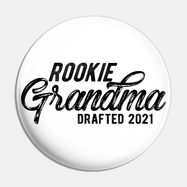 Rookie Grandma Drafted 2021 Pin by KC Happy Shop