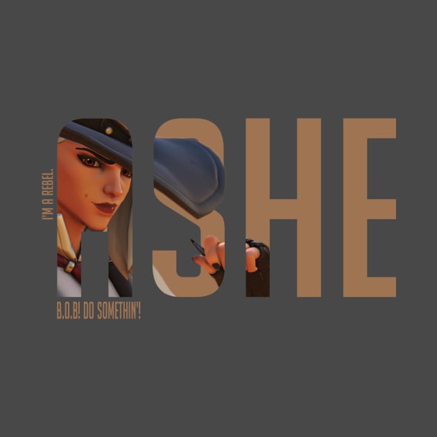 Ashe Solo - Overwatch by Rendi_the_Graye