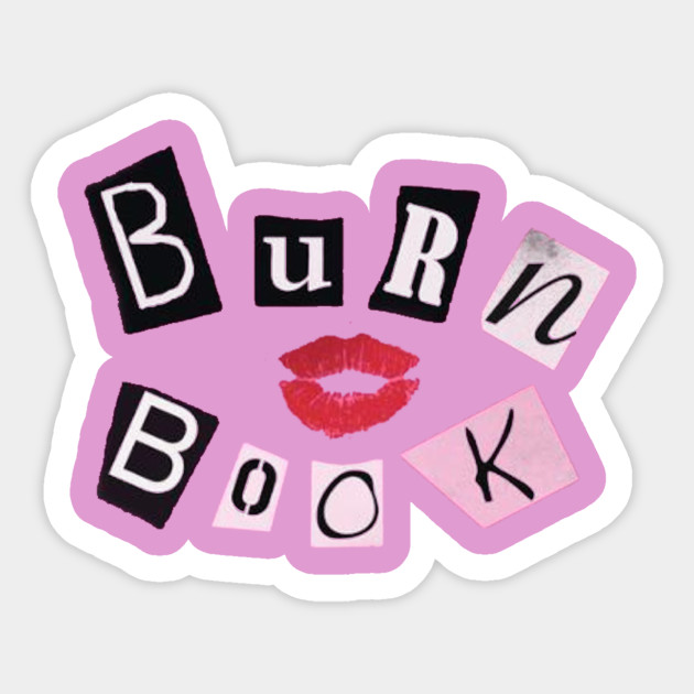 Printable Burn Book Template