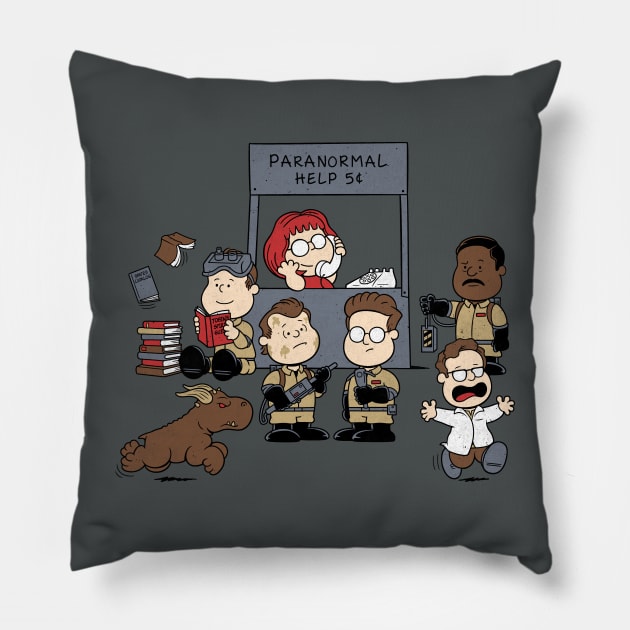 The Busters Are In! Pillow by adho1982