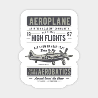 Aeroplane Magnet