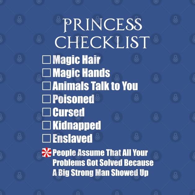 Princess Vanellope Checklist by Couplethatgeekstogether