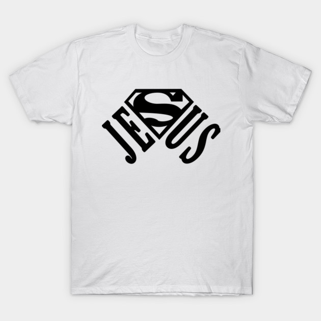 jesus superman t shirt