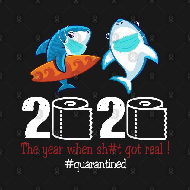 Shark 2020 The year when shit got real by AteezStore