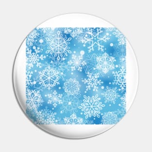 Snowflakes pattern Pin