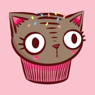 Cupcake Kitty Cat T-Shirt