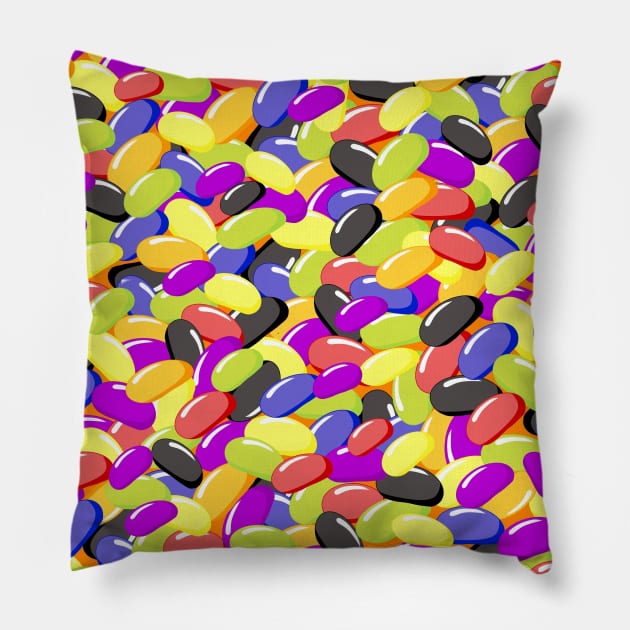 LOTS Of Jelly Beans Pillow by SartorisArt1