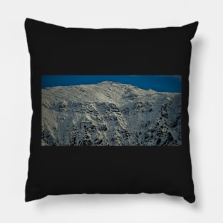 SNOWDON SHOT FROM LLYN CWELLYN Pillow