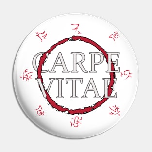 Carpe Vitae Pin