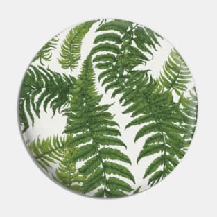 Botanical Ferns Pin