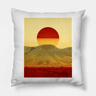 Minimalistic Japan Warm abstraction Pillow