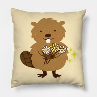 Beaver Pillow