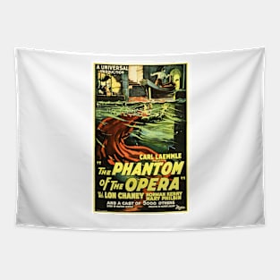 THE PHANTOM OF THE OPERA Advertisement Vintage Musical Theatre Tapestry