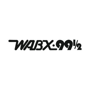 WABX 99.5 Radio - Distressed Logo texture T-Shirt