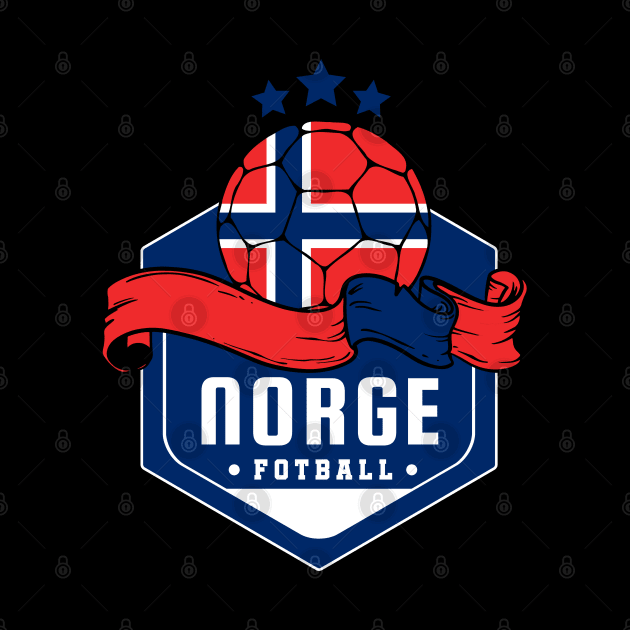 Norge Football by footballomatic