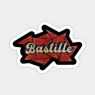 Bastille - Red Diamond Magnet