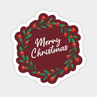 Merry Christmas - Cute Holiday Magnet