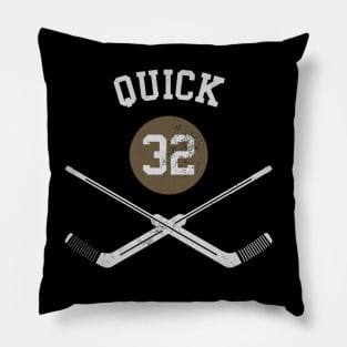 Jonathan Quick Vegas Goalie Sticks Pillow