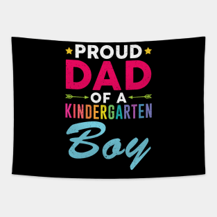 Proud Dad Of A Kindergarten Boy Tapestry