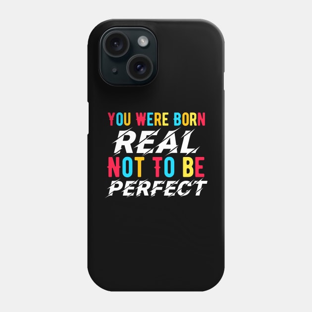 Best Perfect Life Quote Phone Case by Lukecarrarts