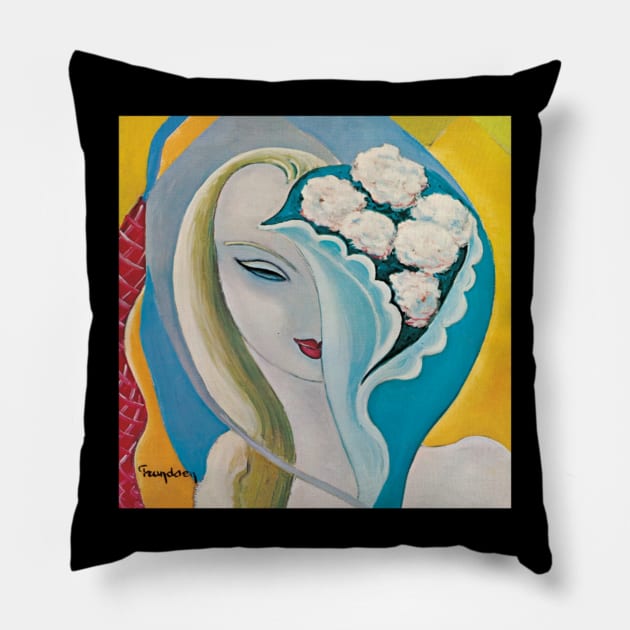 Derek And The Dominos Layla Pillow by szymkowski