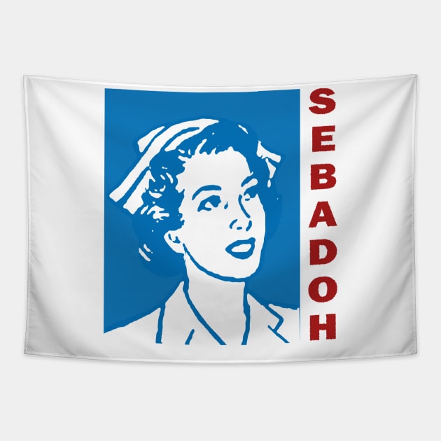 Sebadoh - Nurse - Tribute Design Tapestry by Vortexspace