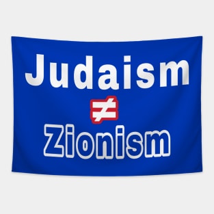 Judaism ≠ Zionism - Back Tapestry